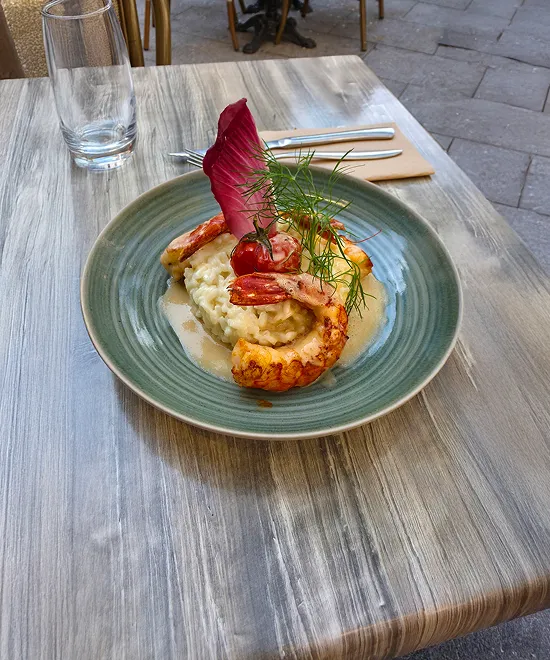 plat de poisson du Bistrot Le Sully